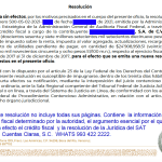 Recurso de Revocación que deja sin efecto impuestos y multas.